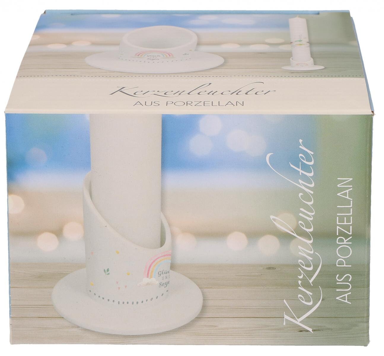 Kerzenständer Kerzenleuchter aus Porzellan Kerzen 40 mm