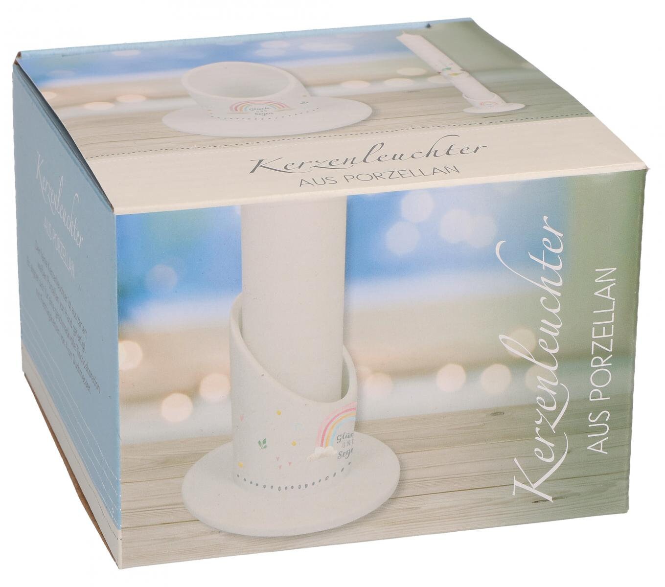 Kerzenständer Kerzenleuchter aus Porzellan Kerzen 40 mm