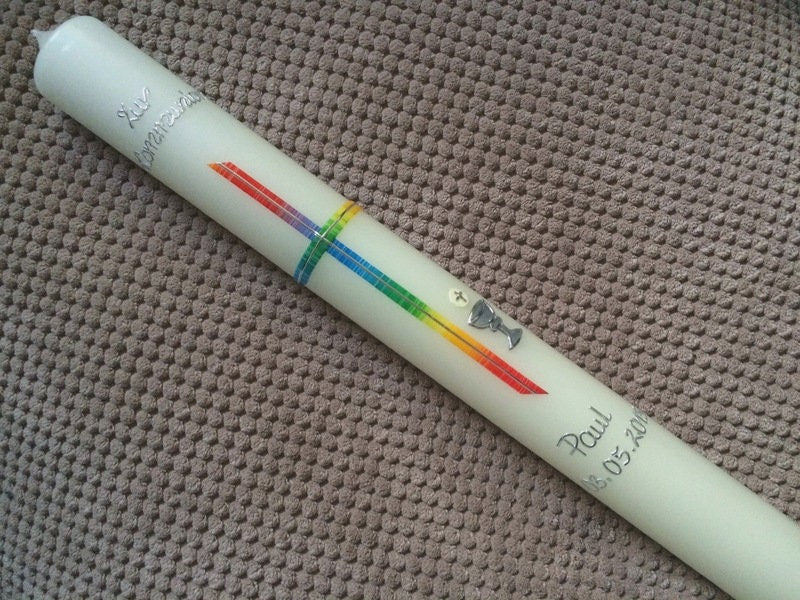 Kommunionkerze Taufkerze