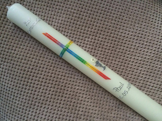 Kommunionkerze Taufkerze