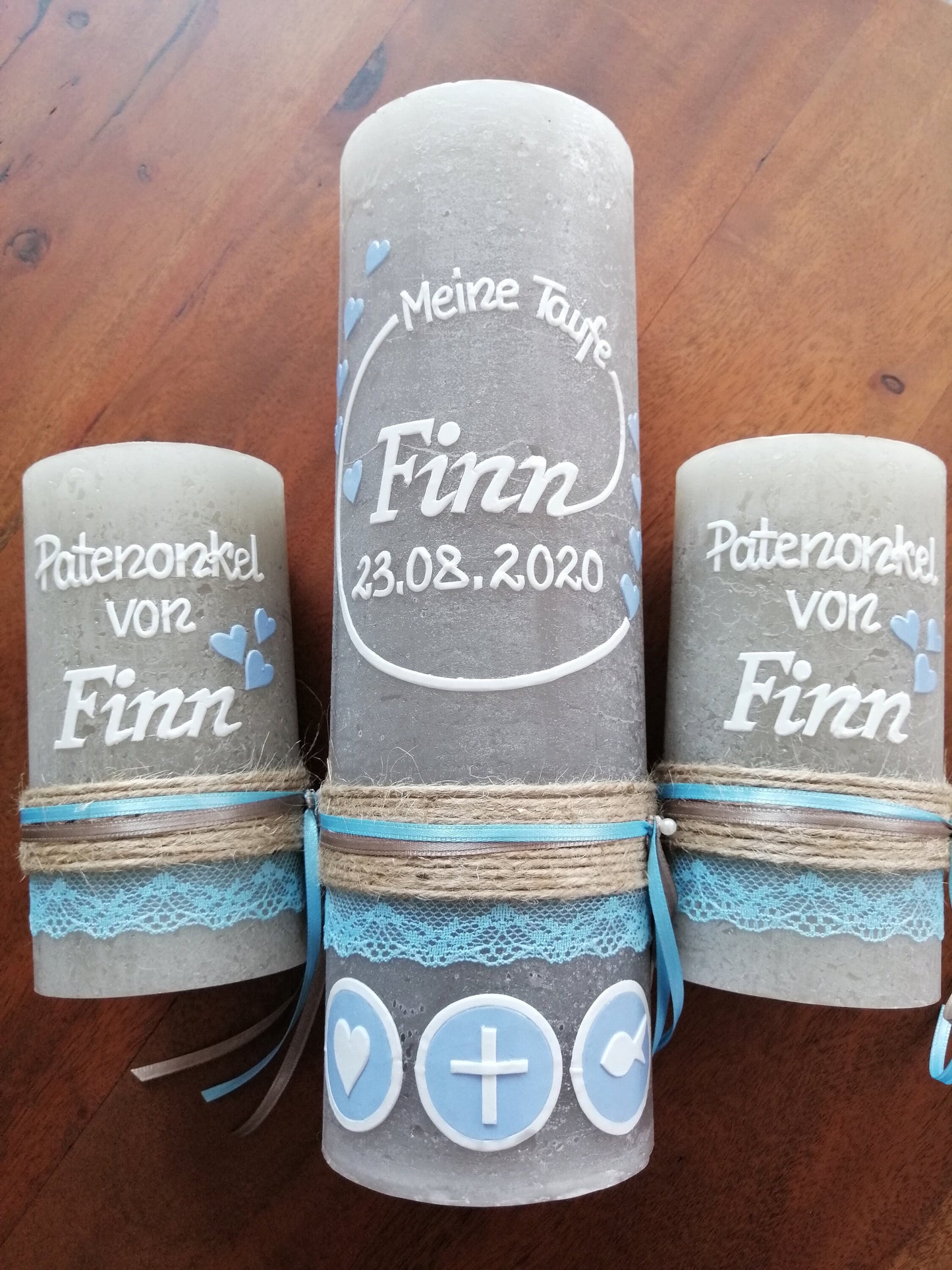 Taufkerzen Set