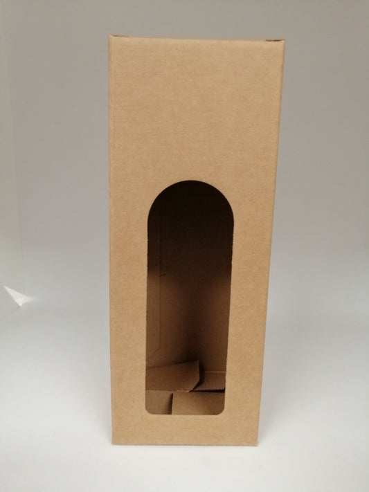 Aufbewahrung BOX Karton Geschenkverpackung Faltkarton für Kerzen mit Sichtfenster