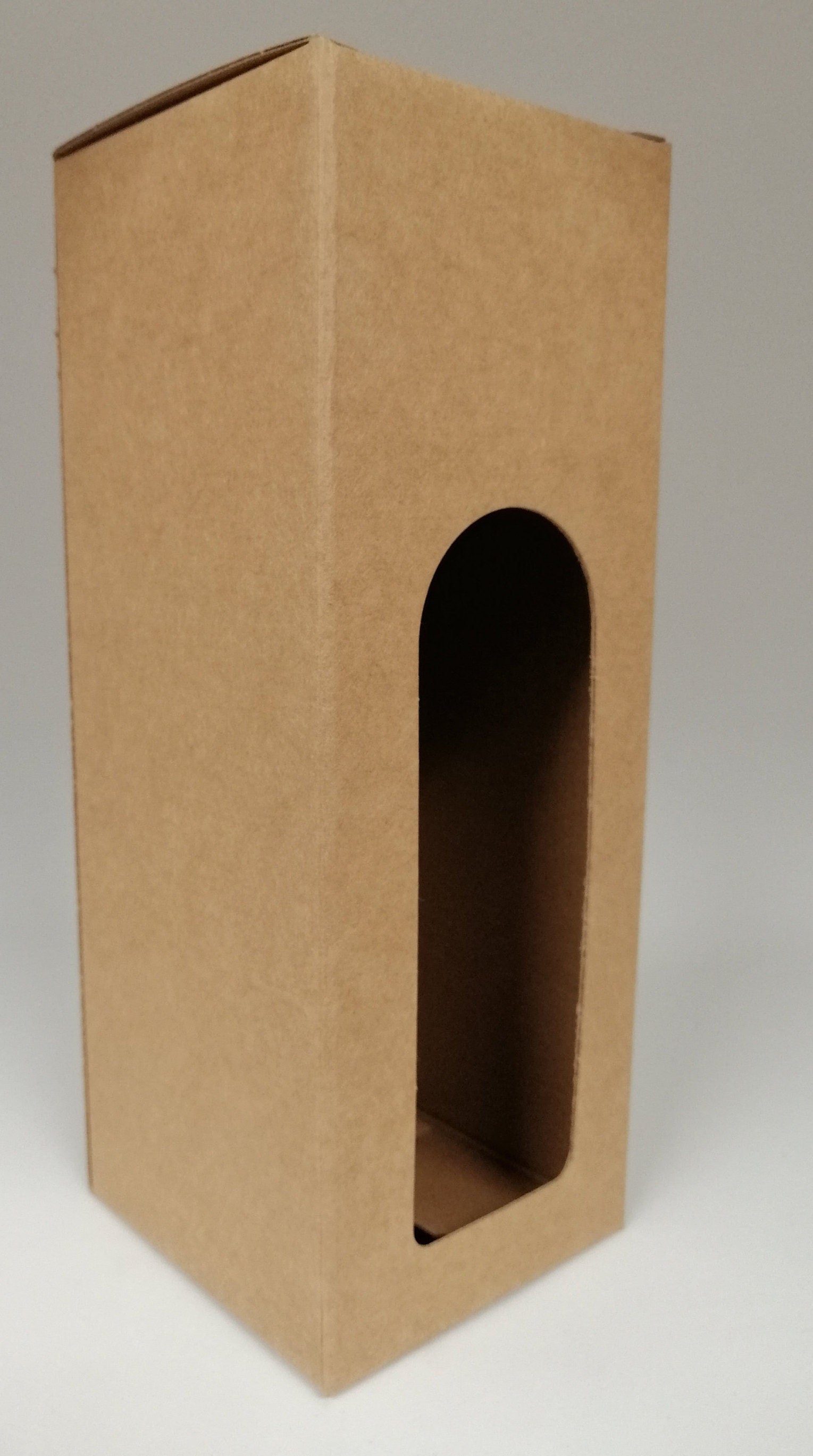 Aufbewahrung BOX Karton Geschenkverpackung Faltkarton für Kerzen mit Sichtfenster