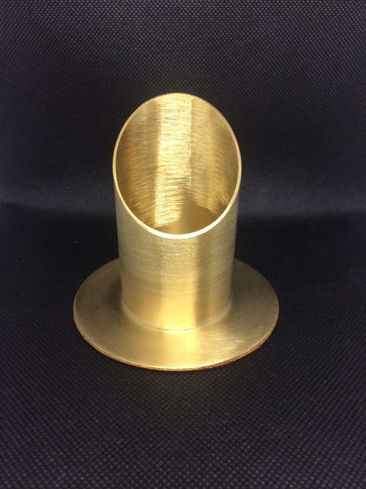 Kerzenständer gold matt für Kerzen 4 cm