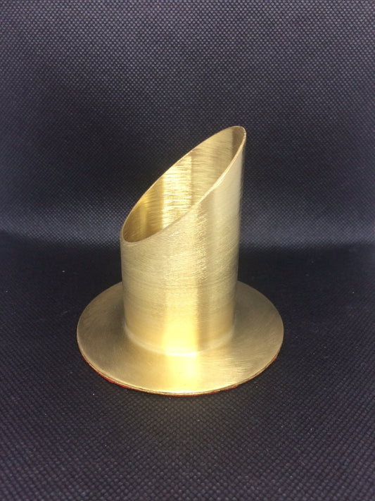 Kerzenständer gold matt für Kerzen 4 cm