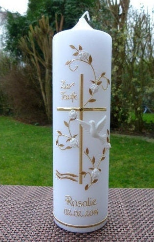 Taufkerze Mädchen