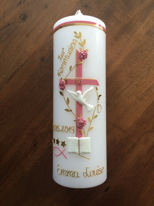 Kommunionkerze Mädchen