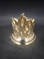 Kerzenständer Flamme Gold für Kerzen 40/5 cm