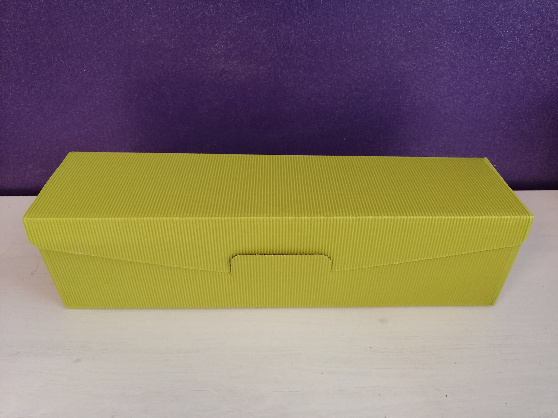 Aufbewahrung BOX / Karton limette/ Geschenkverpackung für Kerzen
