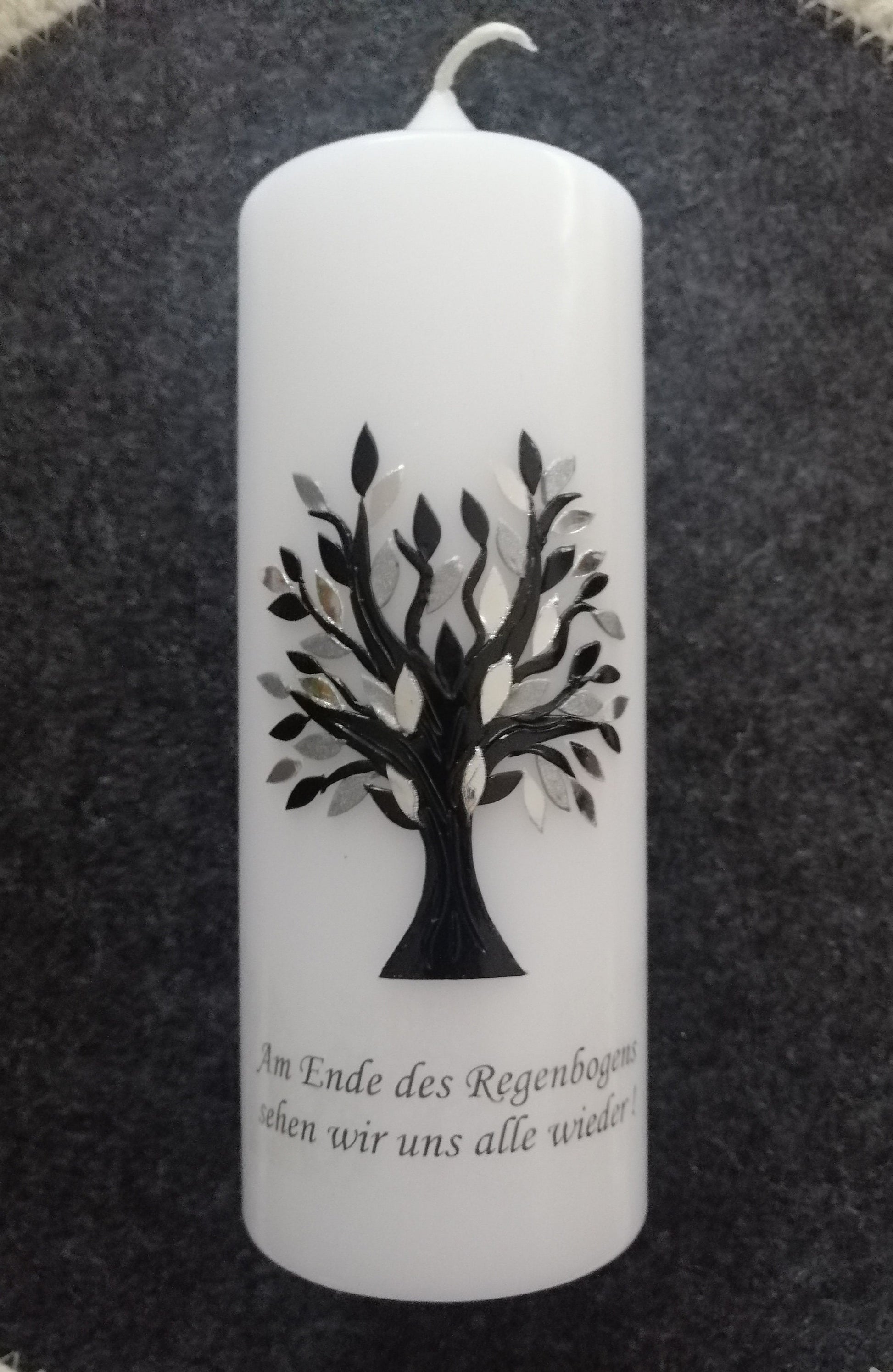 Trauerkerze, Grabkerze