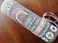 Taufkerze Rustica Vintage-Look Shabby Rustikal, Regenbogen Kreuz Herz Fisch Mädchen rosa Farbwünsche auch für Jungen, Kerzenteller, Taufhase