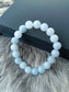 Armband, Achat-Armband 10 mm Geschenk Schmuck, Taufe, Kommunion, Hochzeit