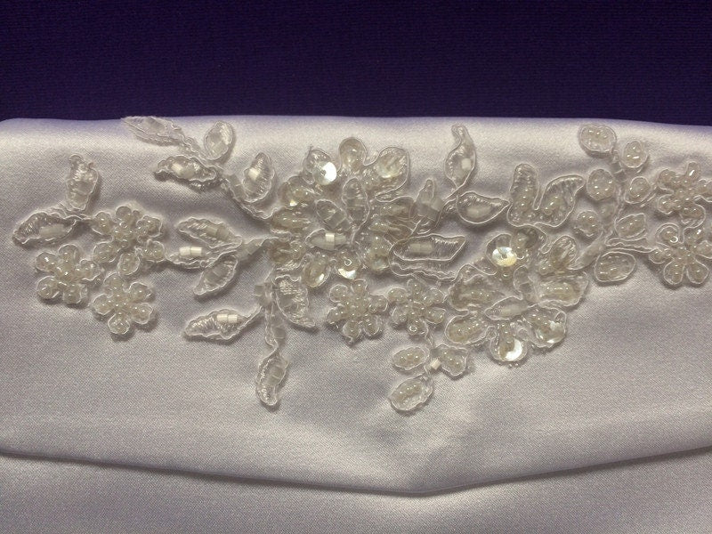 Kommuniontasche Hochzeittasche Umhängetasche Brauttasche Satin