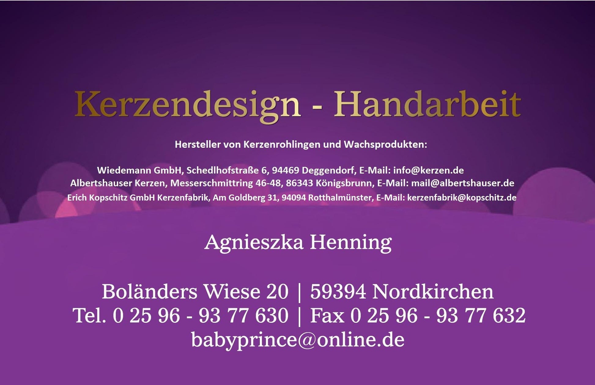 Taufkerze - Boot - Arche - Fisch- Mädchen - Kerze - Taufe - Handarbeit - keine Folie - inkl. Wachsbeschriftung