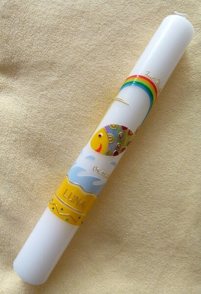 Taufkerze, Kommunionkerze