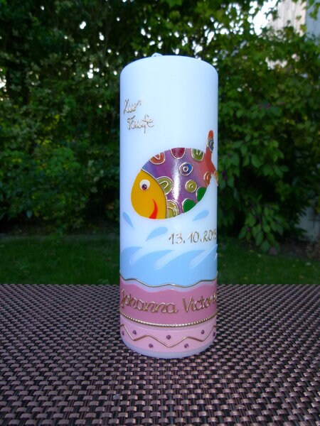 Patenkerze Taufkerze