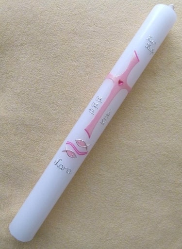 Taufkerze Kommunionkerze